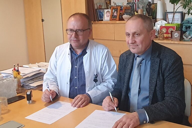 Podpisanie listu intencyjnego pomiędzy GBL i 7 Szpitalem Marynarki Wojennej w Gdańsku