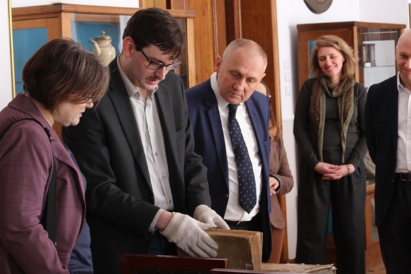 Deputy Minister of Science and Higher Education in the Old Medical Book Department GBL